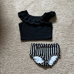 Black kids bikini